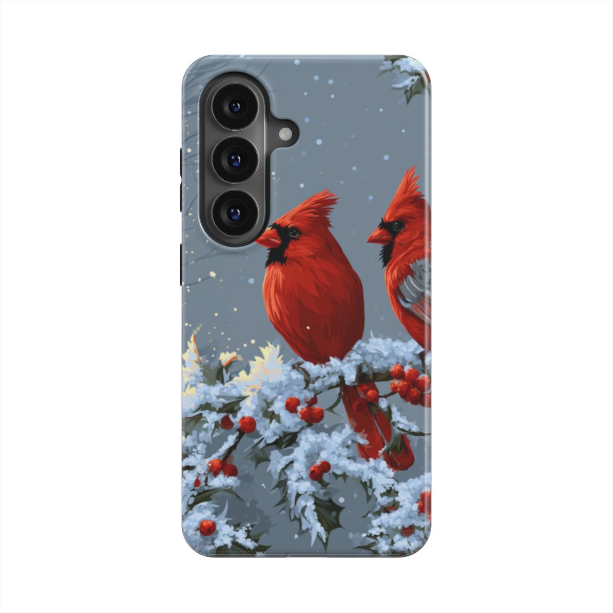 Winter Cardinals Magnetic Tough Phone Case [SA0318]