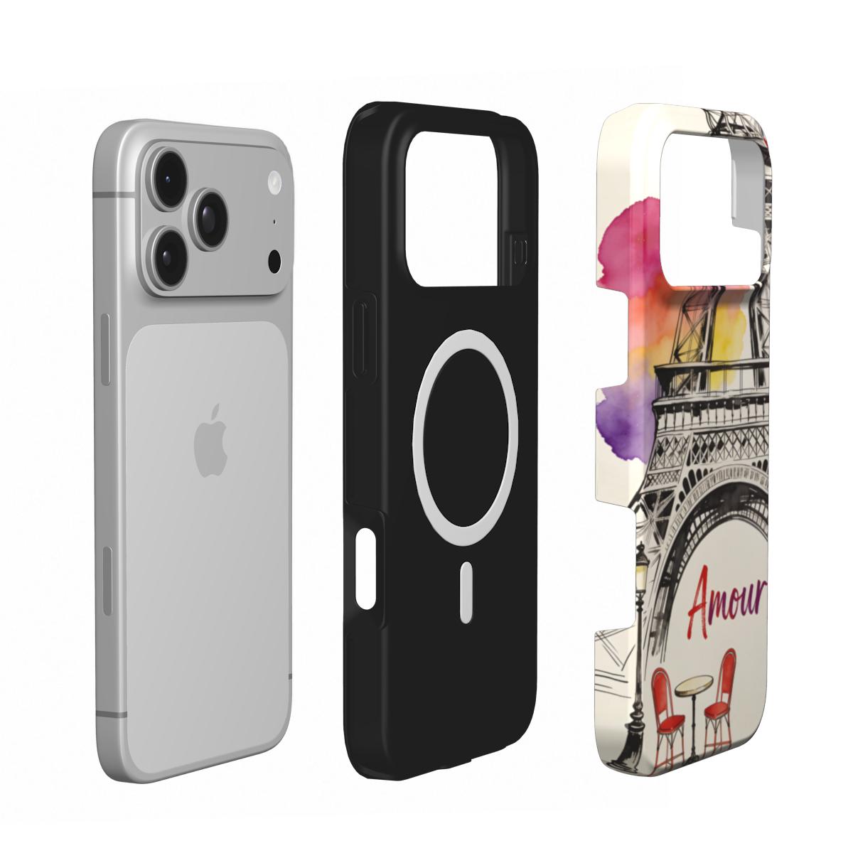 Paris Amour MagSafe Tough Phone Case [IP1012]