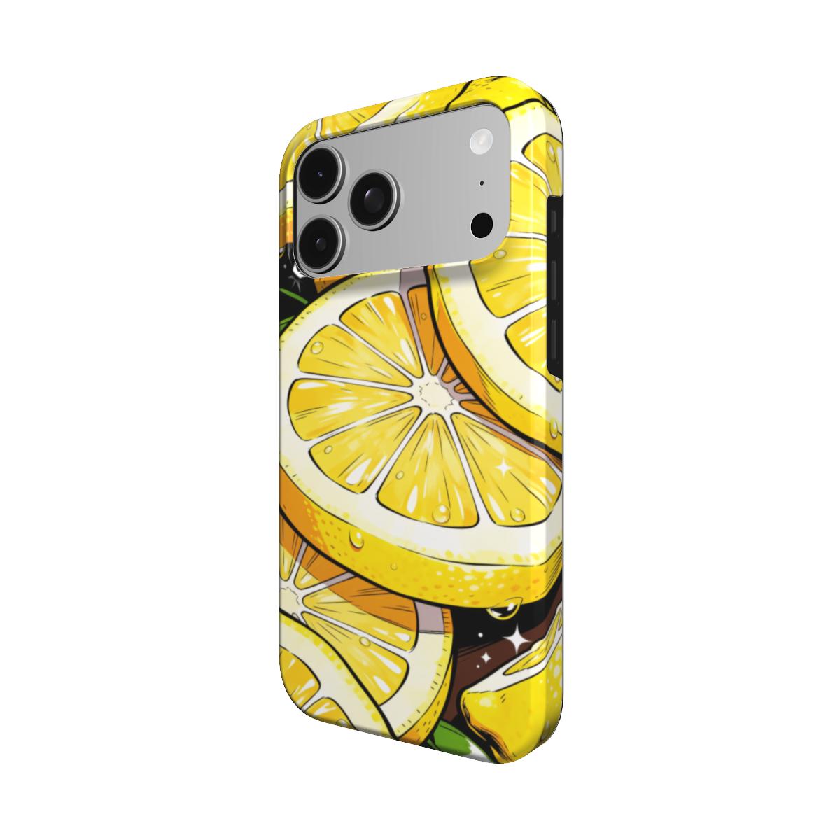 Lemon Slices MagSafe Tough Phone Case [IP1015]