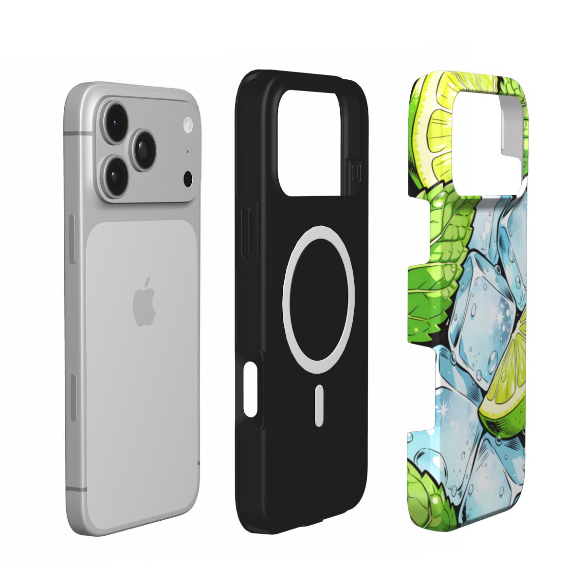 Iced Mint Lime MagSafe Tough Phone Case [IP1016]
