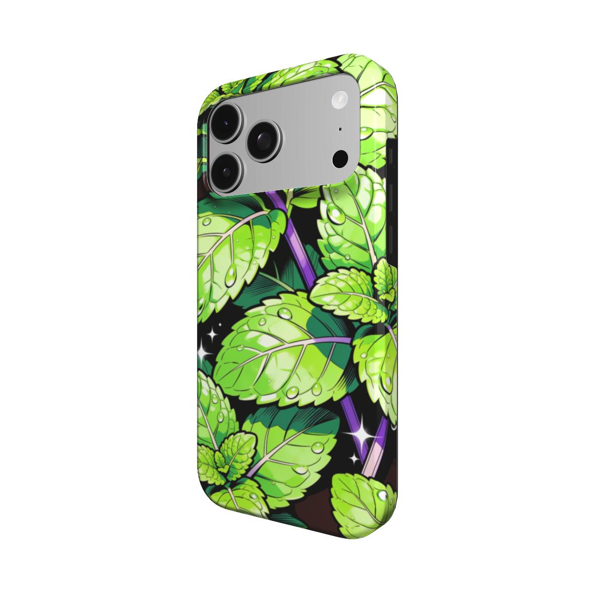 Mint Leaves MagSafe Tough Phone Case [IP1022]