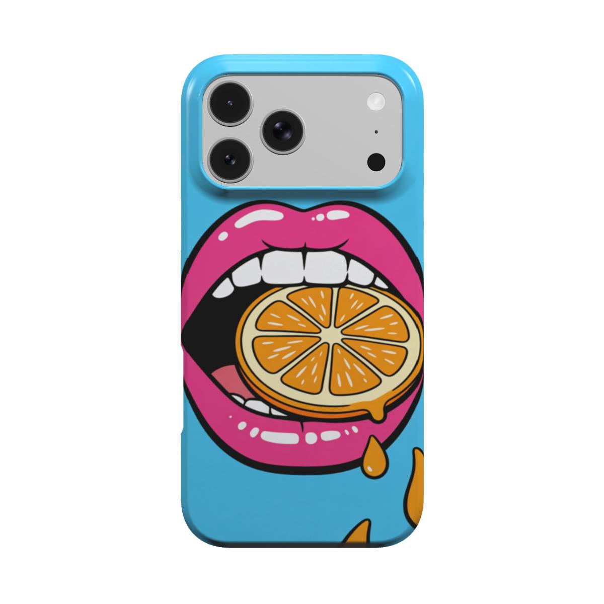Orange Slice Lips MagSafe Tough Phone Case [IP1024]