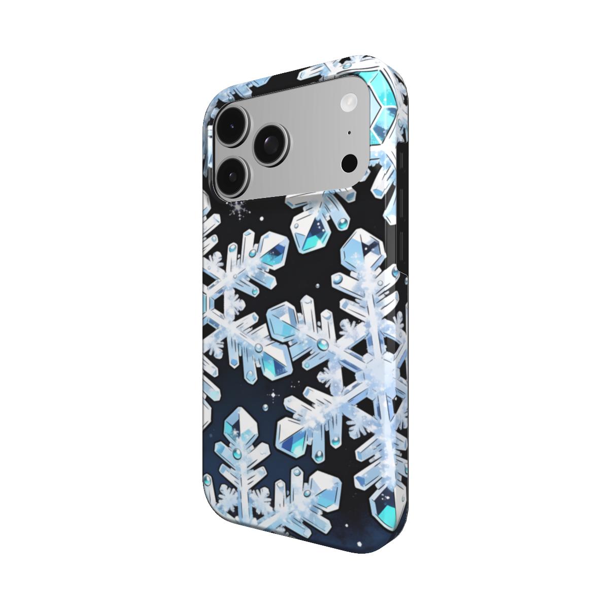 Winter Snowflakes MagSafe Tough Phone Case [IP1025]