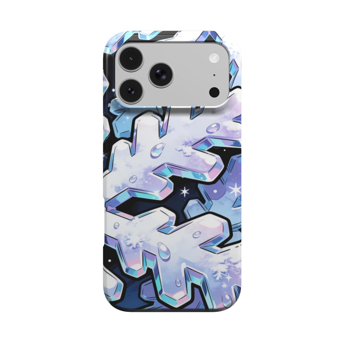 Iridescent Snowflakes MagSafe Tough Phone Case [IP1026]