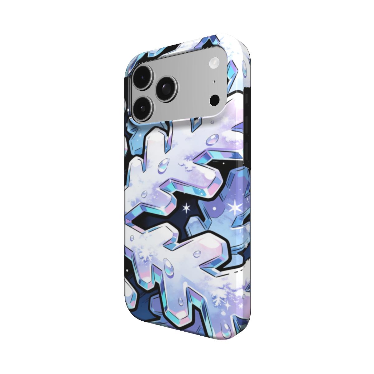 Iridescent Snowflakes MagSafe Tough Phone Case [IP1026]