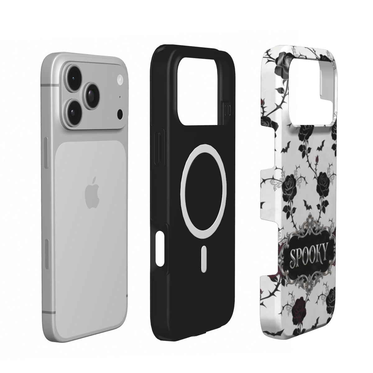 Spooky Roses MagSafe Tough Phone Case [IP1028]