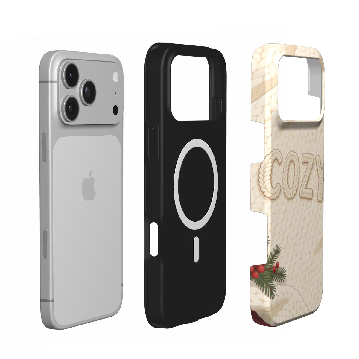 Cozy Knit MagSafe Tough Phone Case [IP1029]