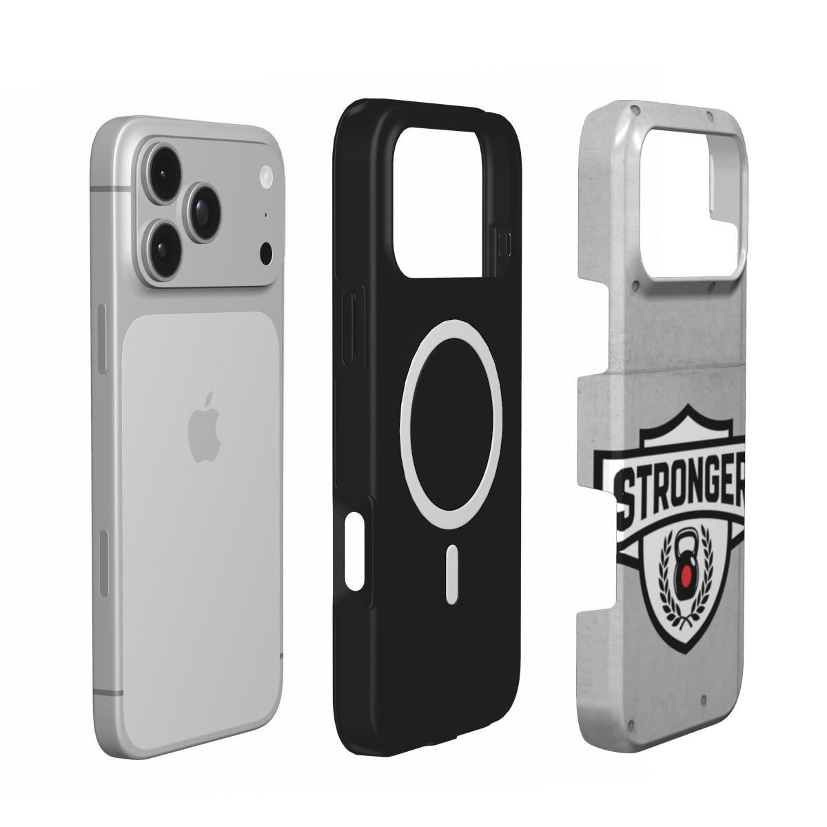 Stronger Badge MagSafe Tough Phone Case [IP1031]