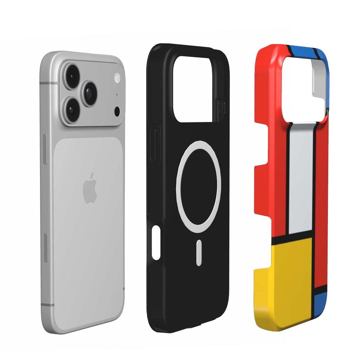 Color Blocks MagSafe Tough Phone Case [IP1032]
