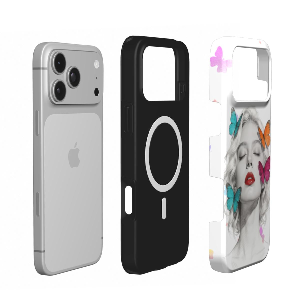 Butterfly Muse MagSafe Tough Phone Case [IP1033]
