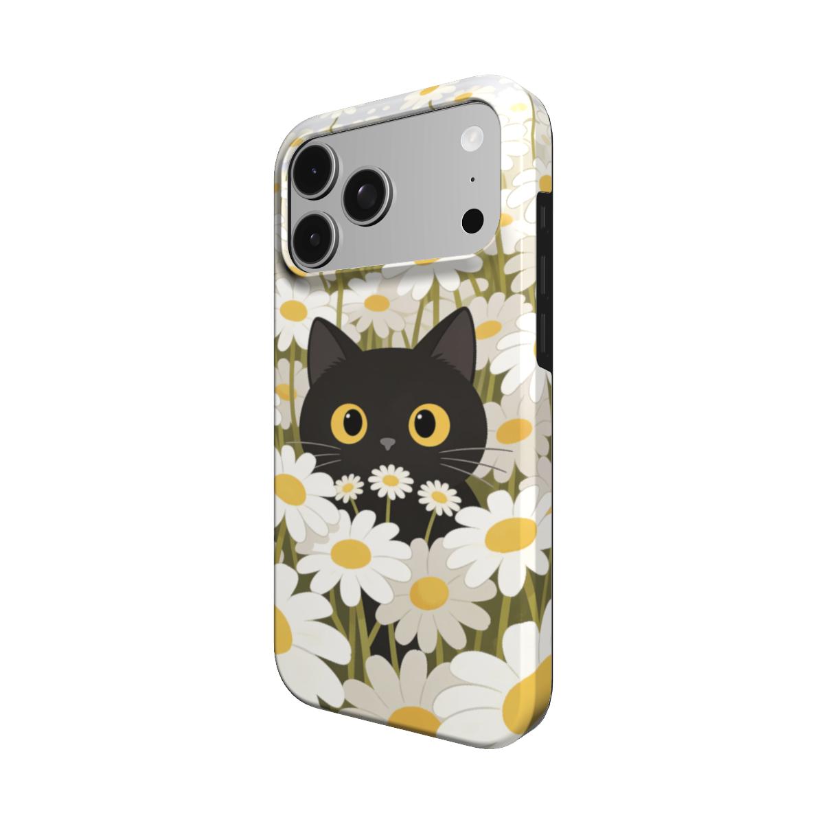 Cat In Daisies MagSafe Tough Phone Case [IP1034]