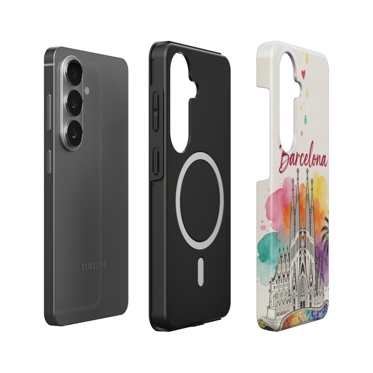 Barcelona Magnetic Tough Phone Case [SA1005]