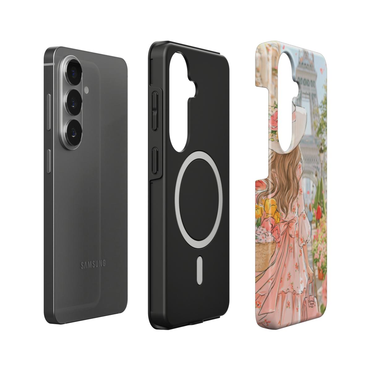 Paris Stroll Magnetic Tough Phone Case [SA1013]