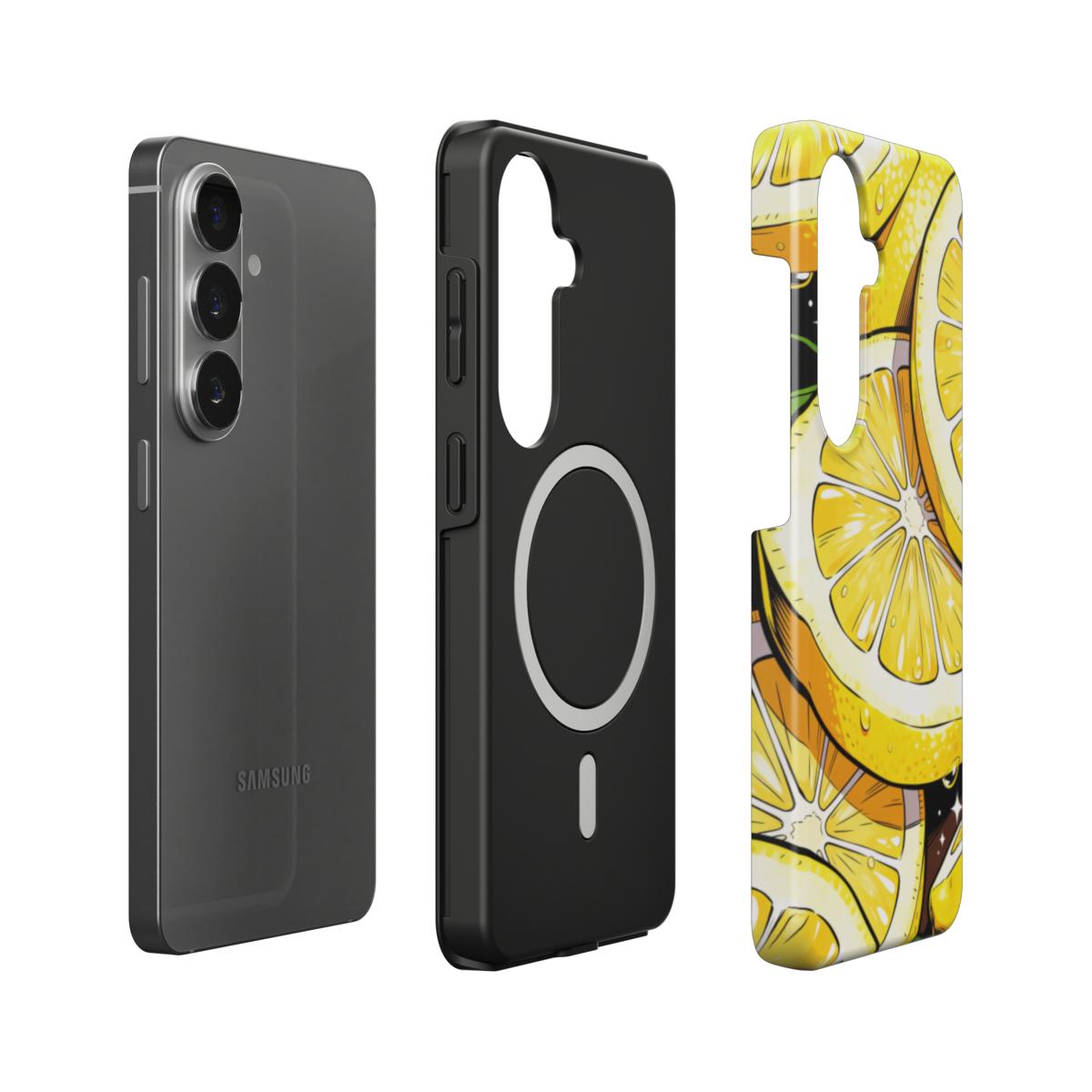 Lemon Slices Magnetic Tough Phone Case [SA1015]