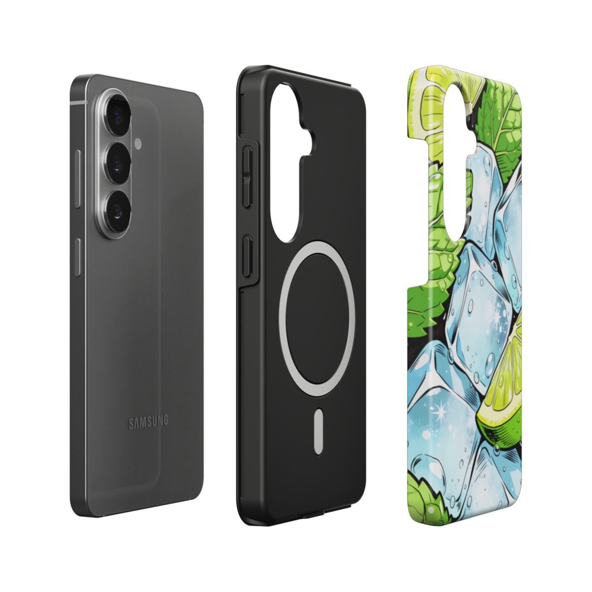 Iced Mint Lime Magnetic Tough Phone Case [SA1016]