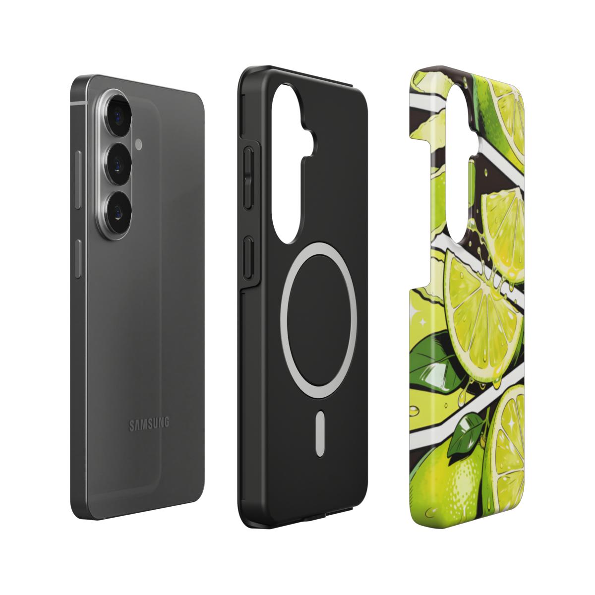 Mojito Limes Magnetic Tough Phone Case [SA1023]