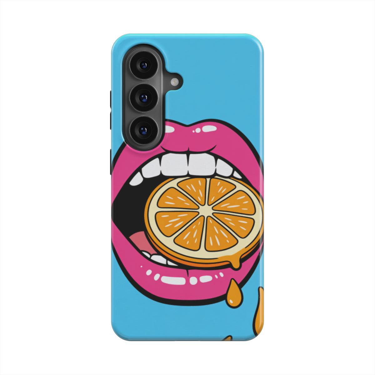 Orange Slice Lips Magnetic Tough Phone Case [SA1024]