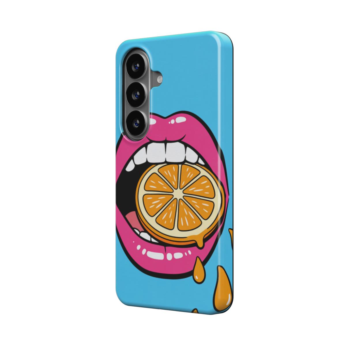 Orange Slice Lips Magnetic Tough Phone Case [SA1024]