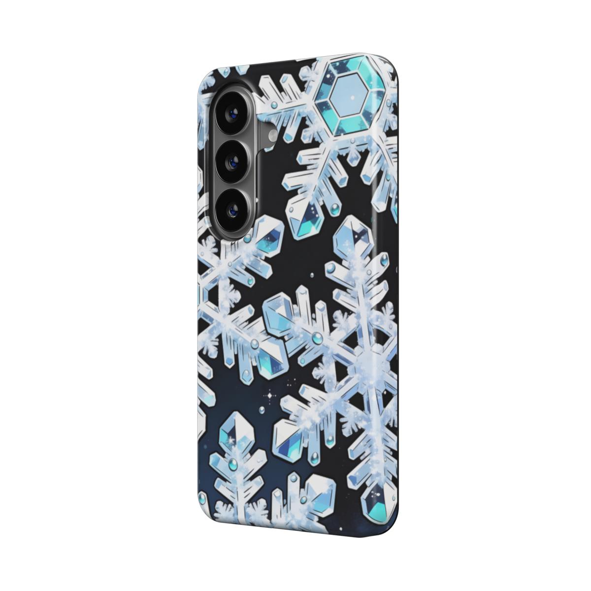 Winter Snowflakes Magnetic Tough Phone Case [SA1025]