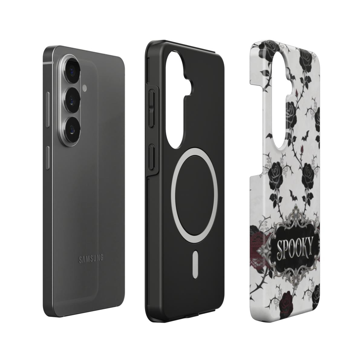 Spooky Roses Magnetic Tough Phone Case [SA1028]