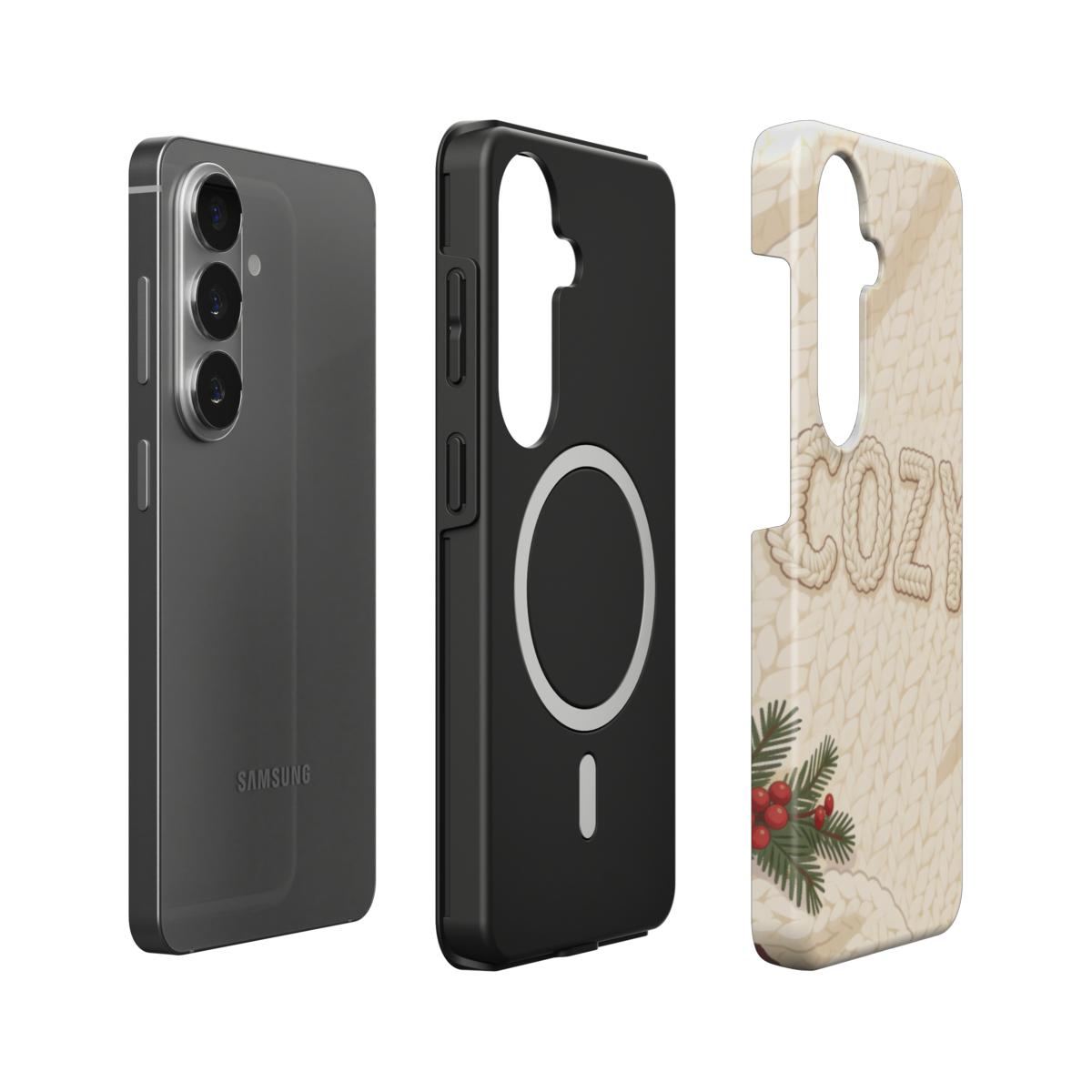 Cozy Knit Magnetic Tough Phone Case [SA1029]