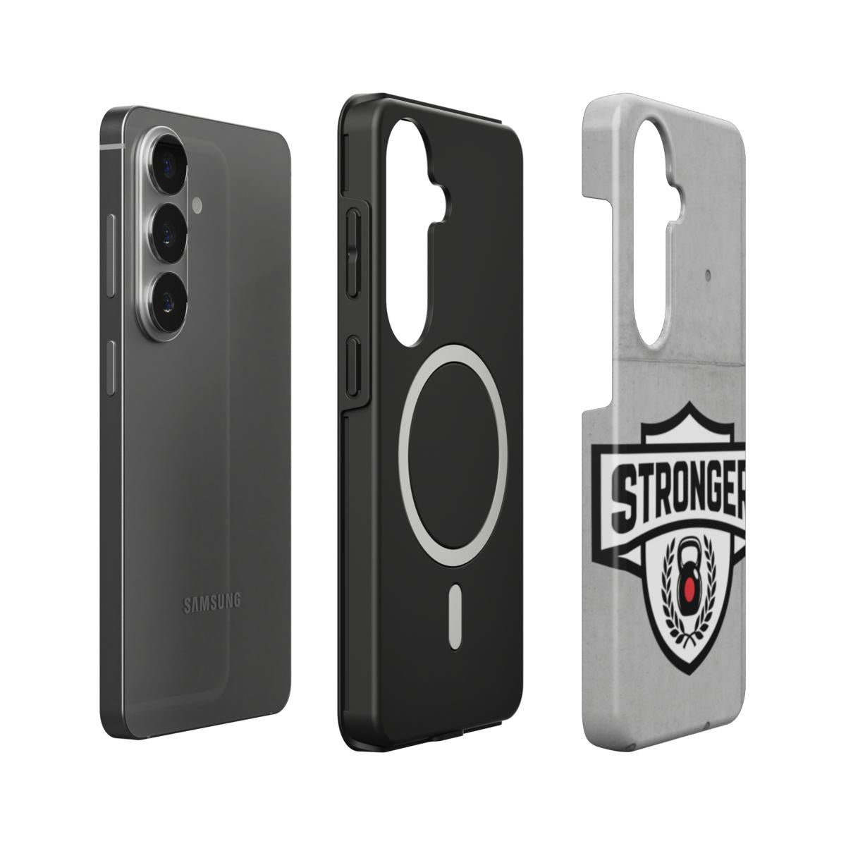 Stronger Badge Magnetic Tough Phone Case [SA1031]