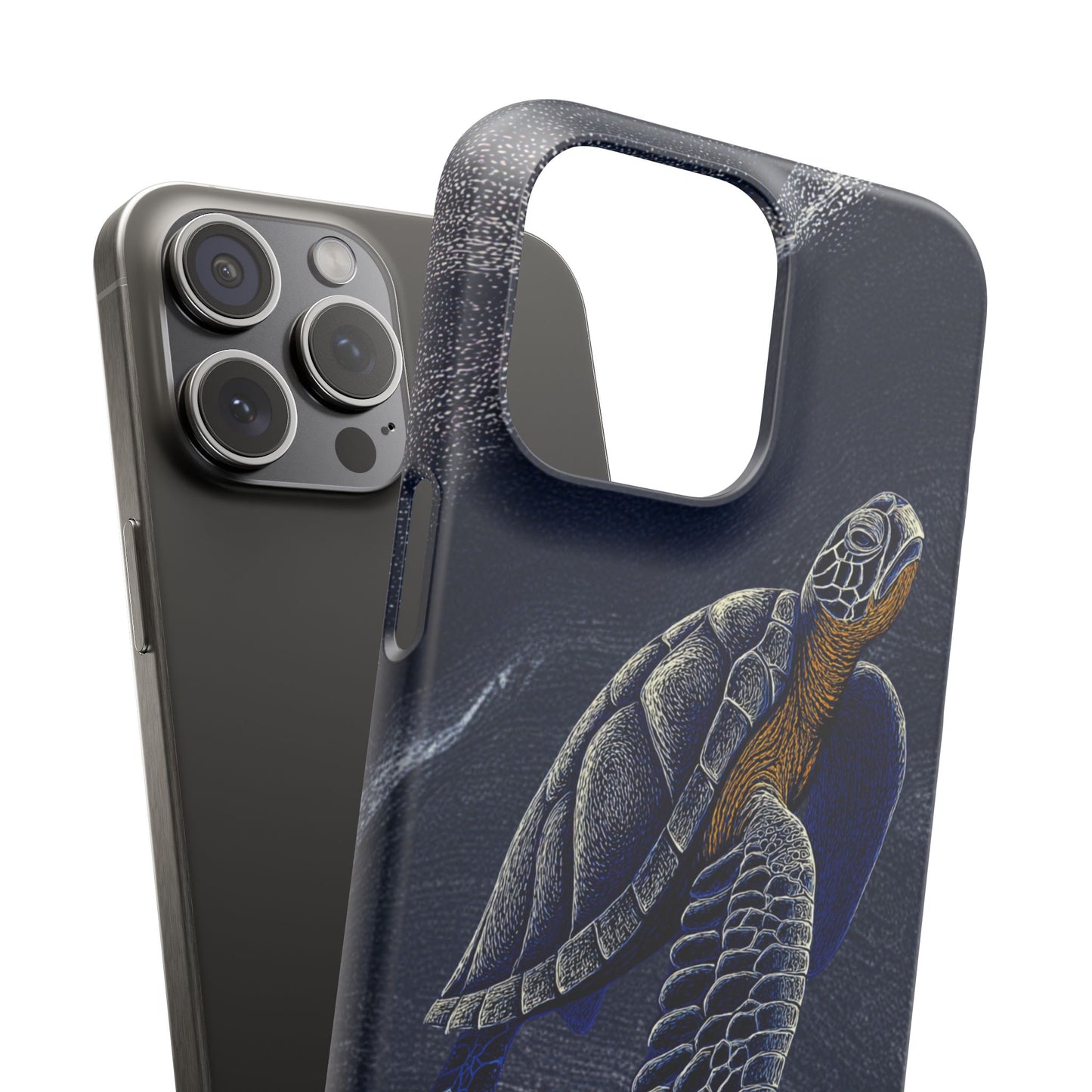 Marine Turtle Snap Case for Nature Lovers Phone Covers For Iphones and Samsungs Customization