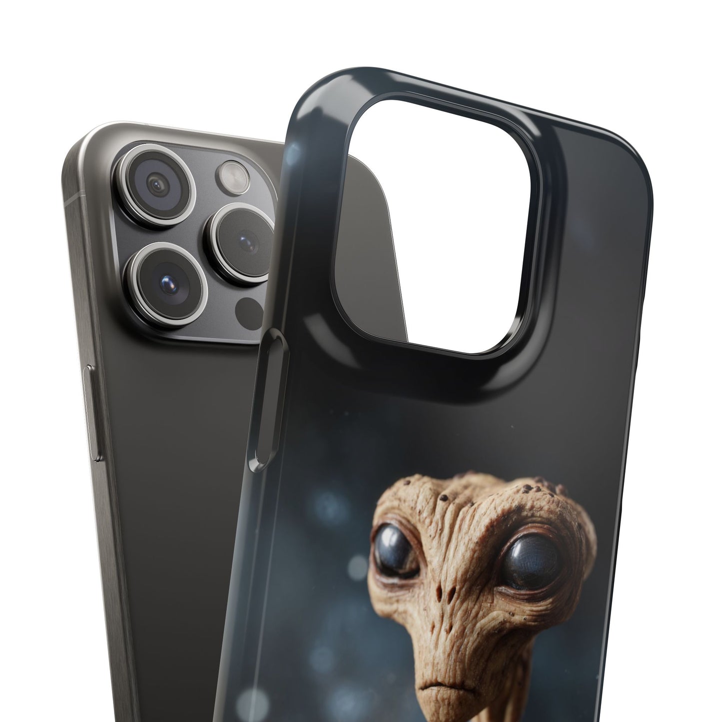 Alien Coffee Snap Case, Unique Phone Cover, Pop Culture Accessory, Gift for Sci-Fi Lovers, Customizable Phone Case