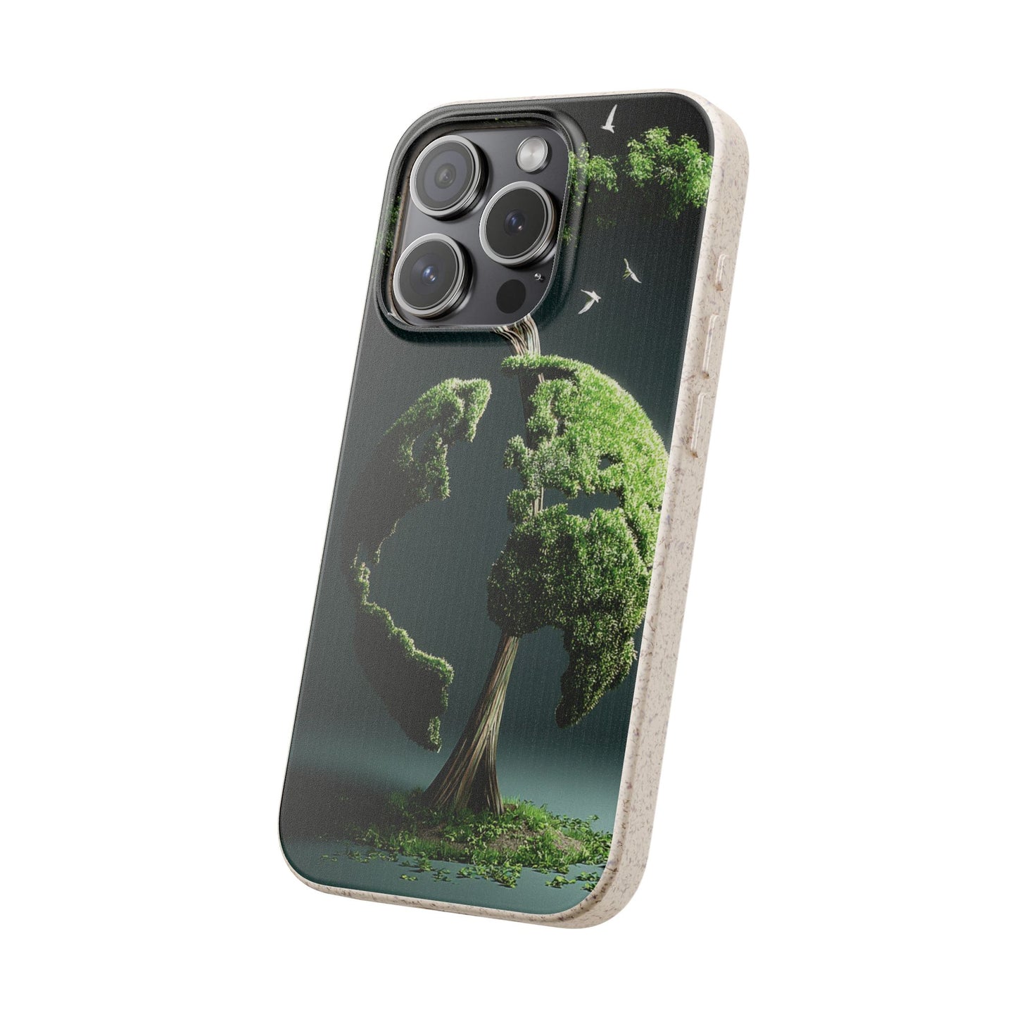 Eco-Friendly Phone Case with Nature Design, Sustainable iPhone Cover, Biodegradable Cellphone Accessories, Green Earth Gift, Earth Day [...]