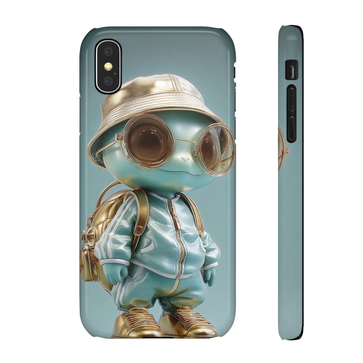Trendy Character Snap Case for Phone, Cute Phone Cover, Gift for Kids, Cartoon Style Gadget Accessory, Fun Phone Protection