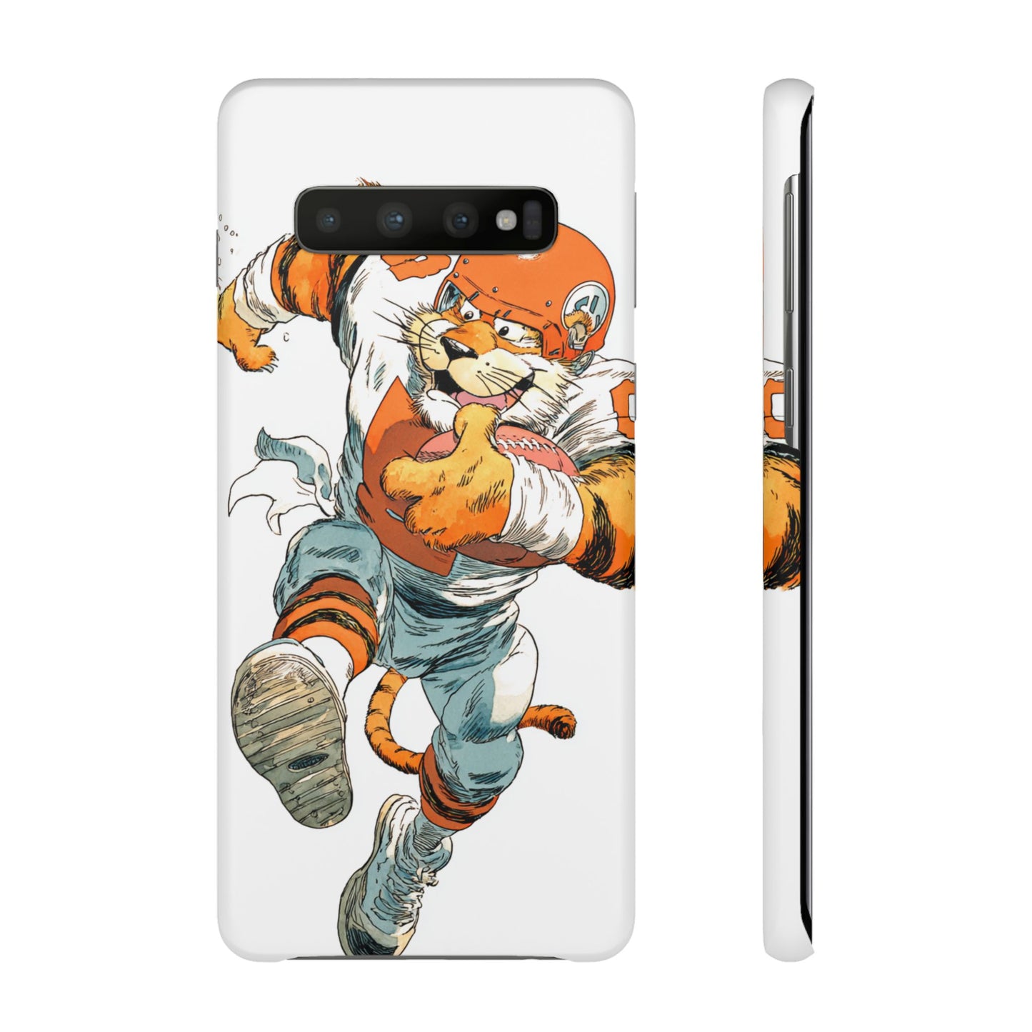Cincinnati Bengals Snap Cases, Football Fans Phone Case, Tiger Cartoon Art Design, Football Lover Gift, Protective Phone Cover