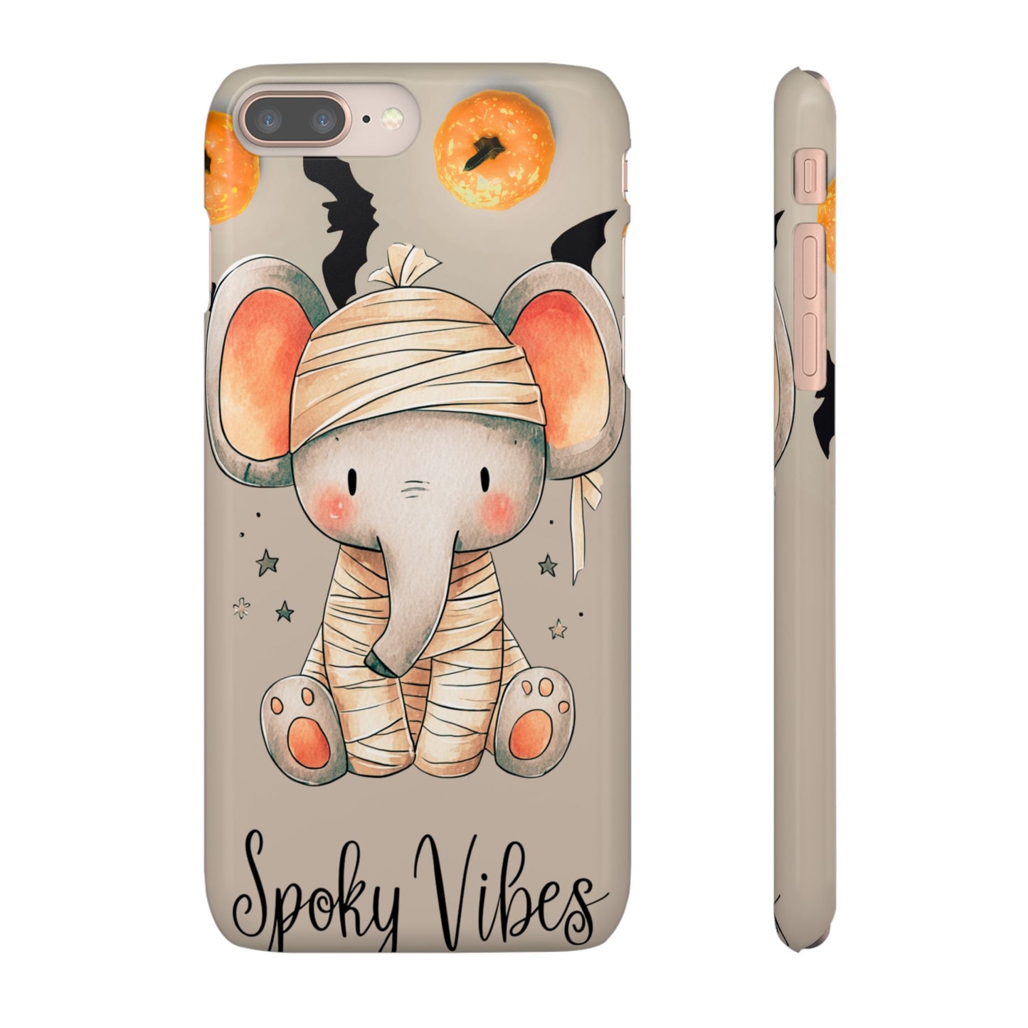 Halloween Vibe Elephant Snap Case for iPhone and Samsung