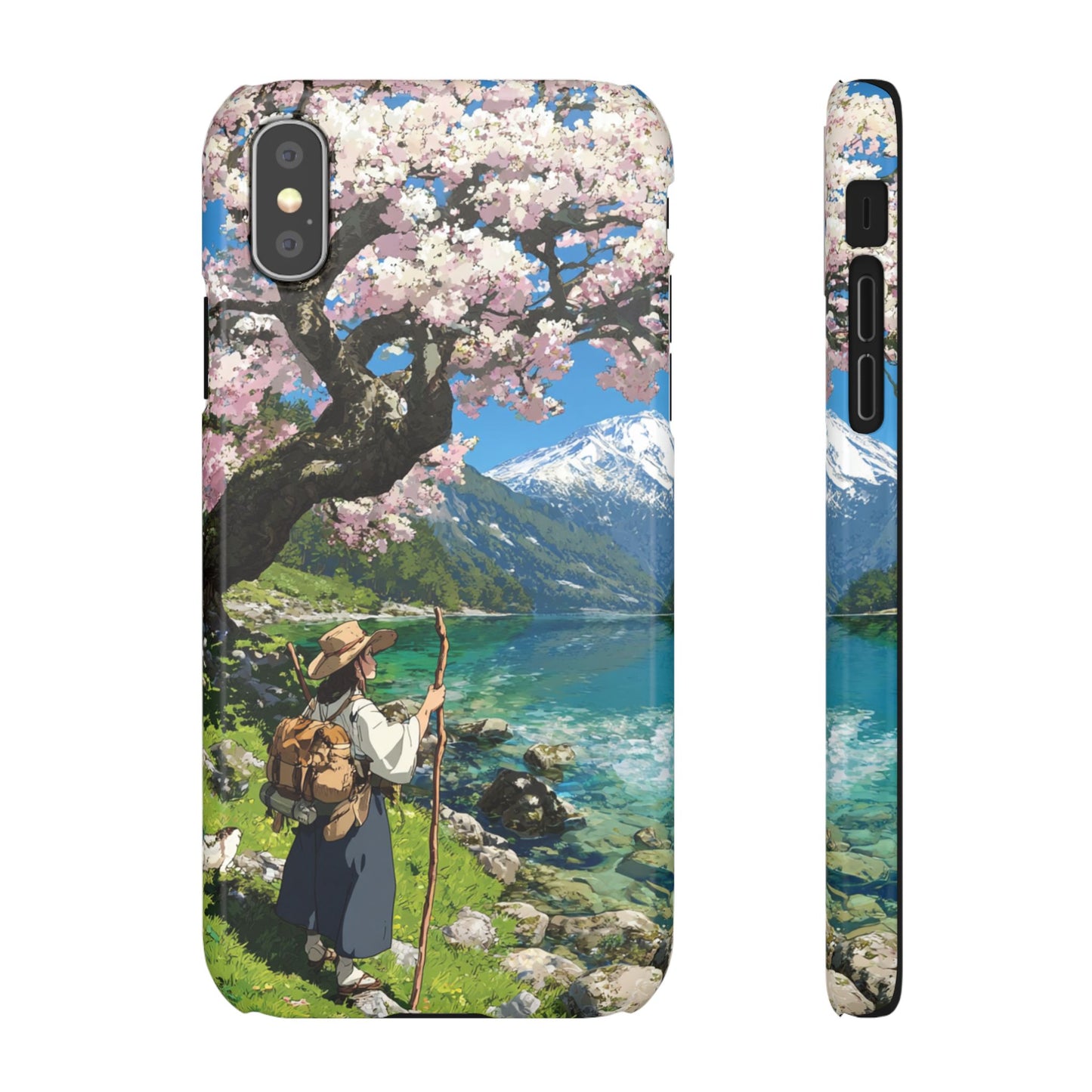 Nature-Inspired Snap Cases for Phone Protection, Floral Phone Covers, Cherry Blossom Aesthetic, Gifts for Nature Lovers, Spring Accessories