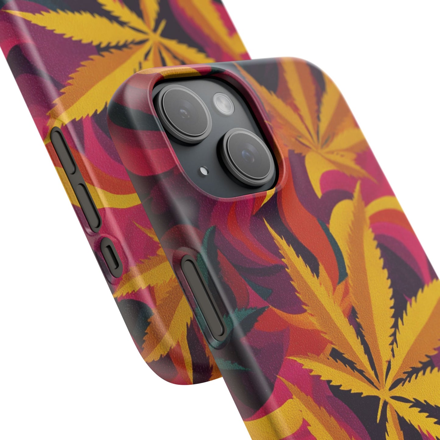 Autumn Vibe Cannabis Snap Case for IPhones and Samsungs Custom