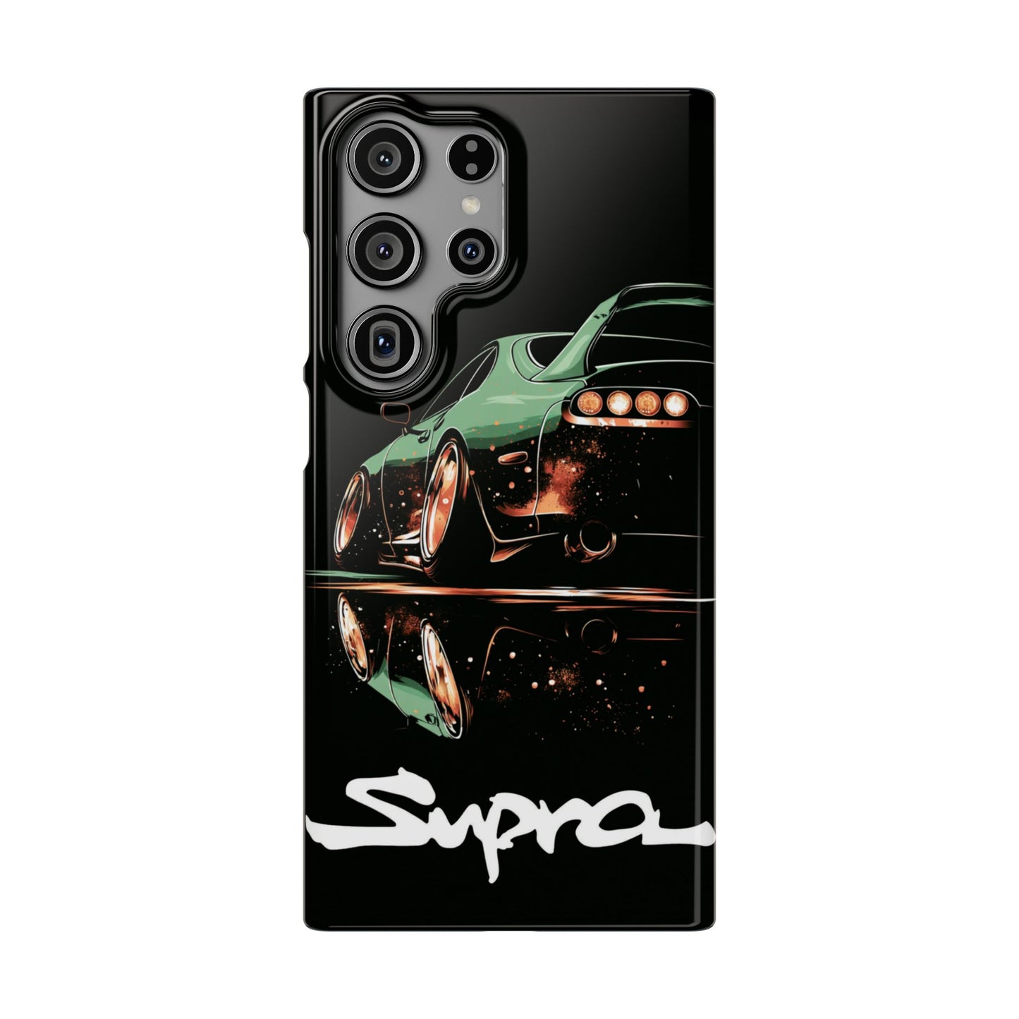 A80 MK4 Green Supra Art Snap Case and Protective Phone Cover For iPhone and Samsung