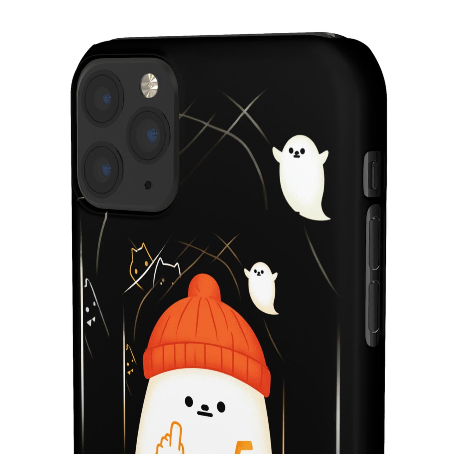 Spook You Halloween Ghost Snap Case Kawaii Protective Phone Cover for iPhone and Samsung