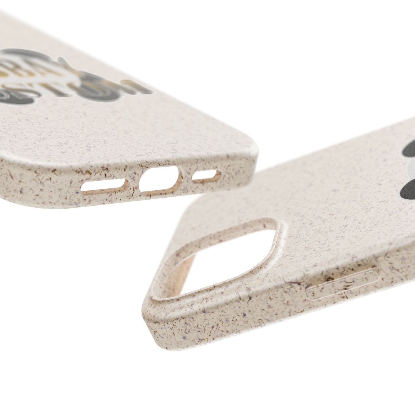 Biodegradable Panda Phone Case — Eco-Friendly Customizable iPhone Cover