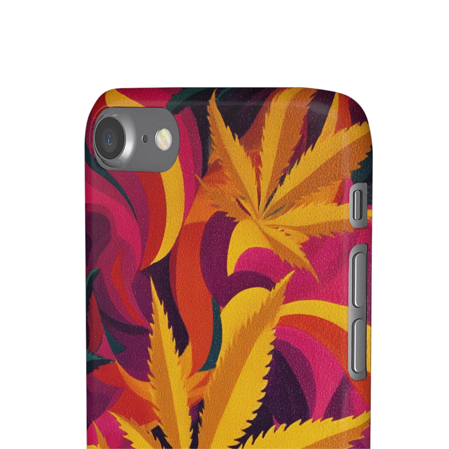 Autumn Vibe Cannabis Snap Case for IPhones and Samsungs Custom
