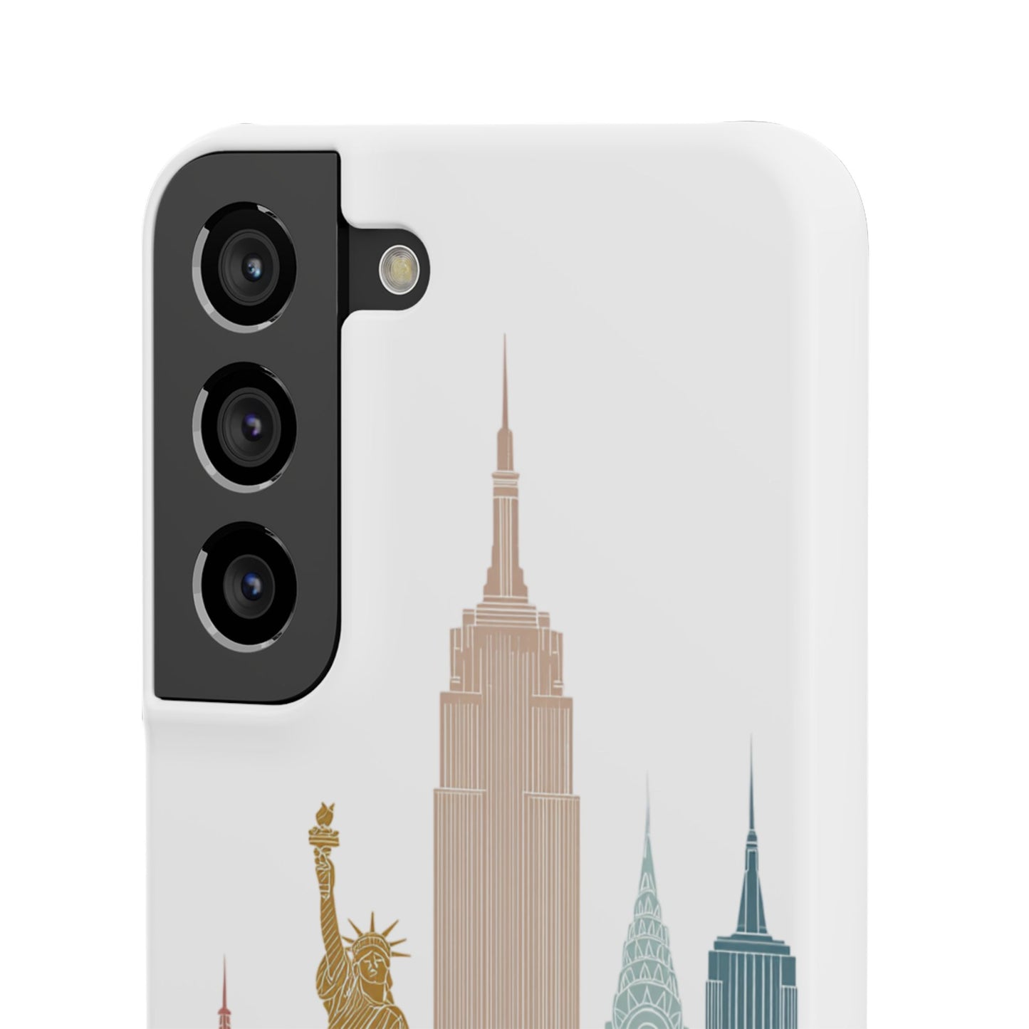 Stylish New York Snap Case, Urban Phone Cover, Cityscape Phone Case, Gift for Travelers, Trendy Protective Case