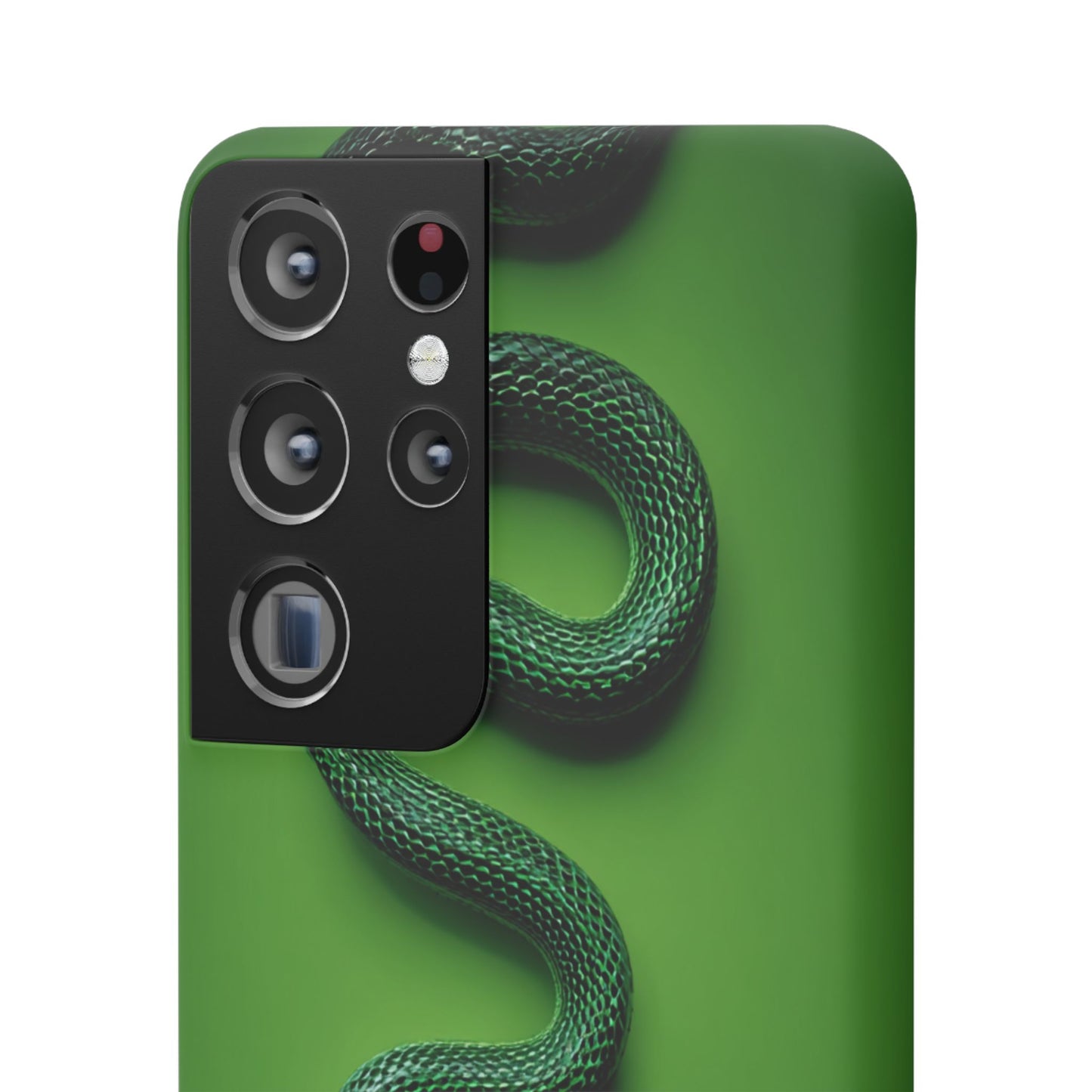 Green Snake Snap Case for iPhone, Stylish Phone Cover, Unique Gift, Trendy Accessory, Birthday, Nature Lover's Phone Case