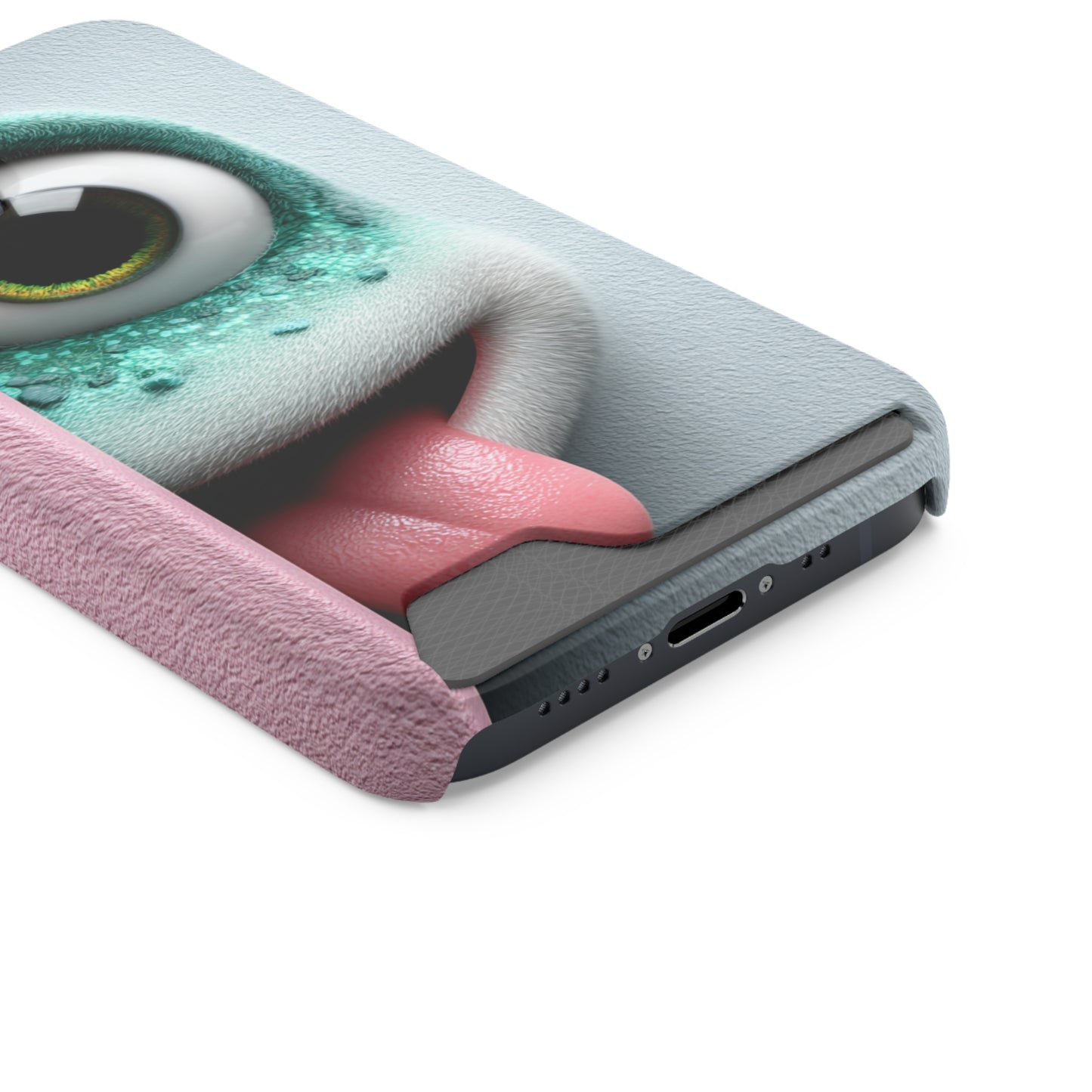 Funky Card Holder Phone Case - Whimsical Design, Cute Gift, Unique Accessories, Fun Mobile Cover, Stylish Phone Protection