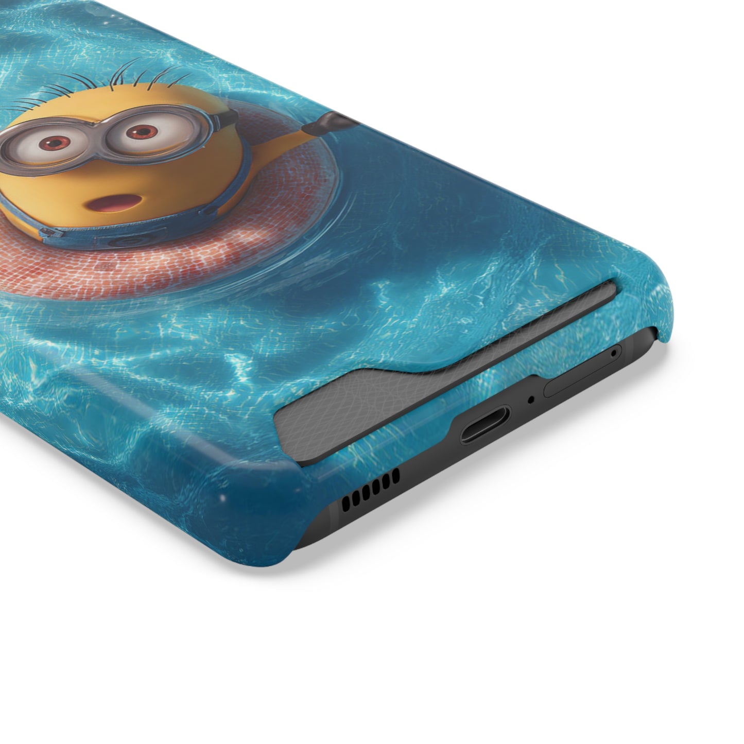 Minion Phone Case with Card Holder, Fun and Functional Accessory for Kids, Smartphone Case, Gift for Minion Fans, Unique Mobile Cover, [...]