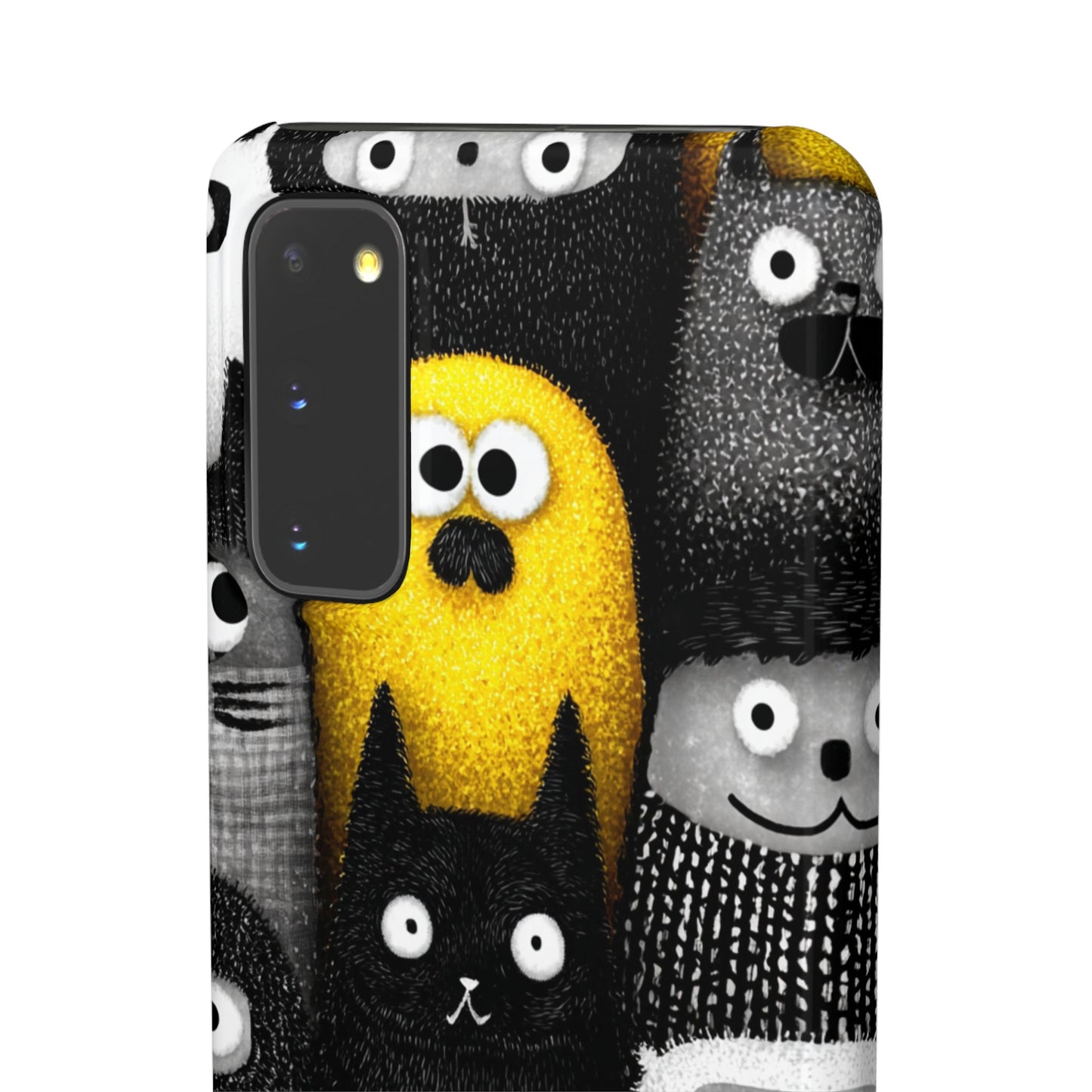 Colorful Character Snap Cases, Cute Phone Cover, Unique Gift for Kids, Fun Accessory, Perfect for Birthdays, Holidays