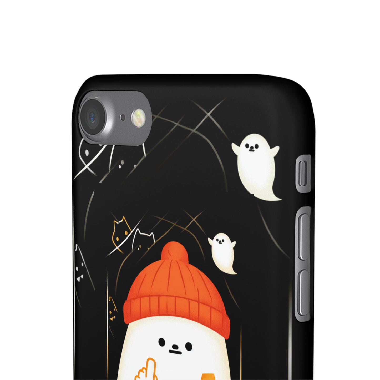 Spook You Halloween Ghost Snap Case Kawaii Protective Phone Cover for iPhone and Samsung