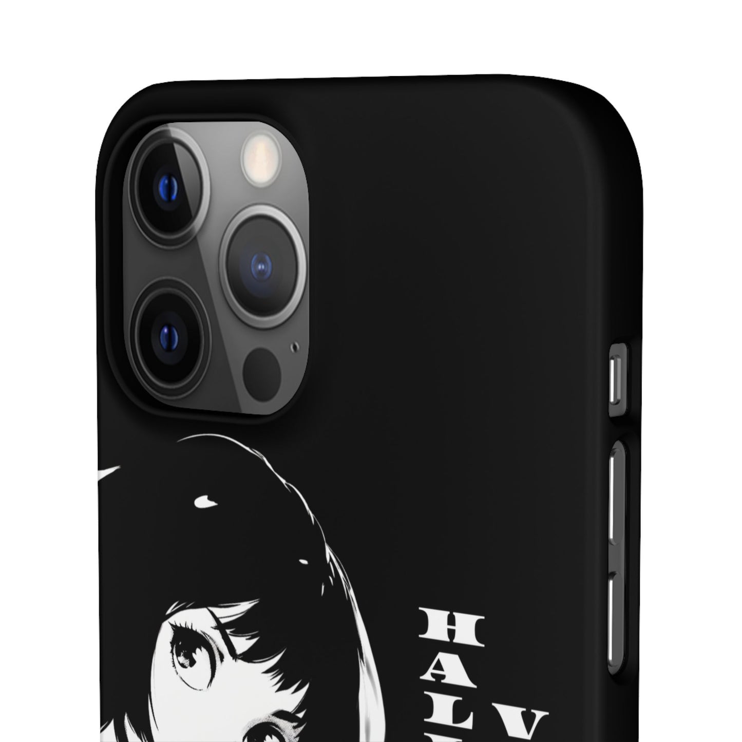 Halloween Vibes Snap Case Black and White Protective Phone Cover for iPhone and Samsung