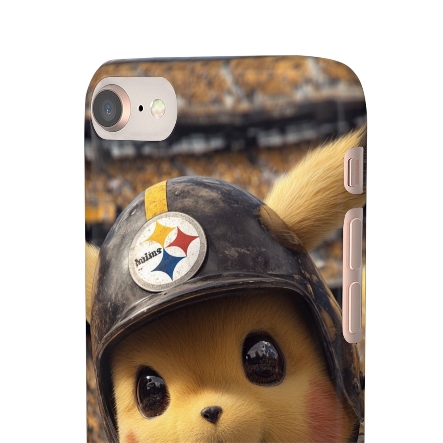Fun Character Sports Snap Case, Phone Case, Fun Tech Accessory, Cute Gift for Gamers, Football Lovers, Kids.