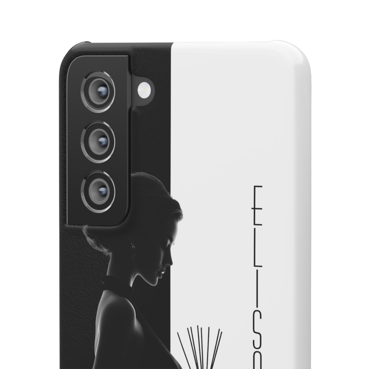 Custom Black and White Snap Case for Women Phone Cover for iPhone and Samsung
