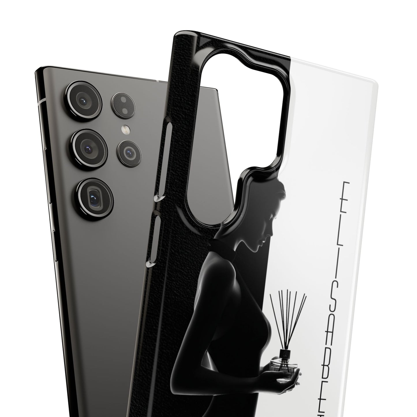 Custom Black and White Snap Case for Women Phone Cover for iPhone and Samsung