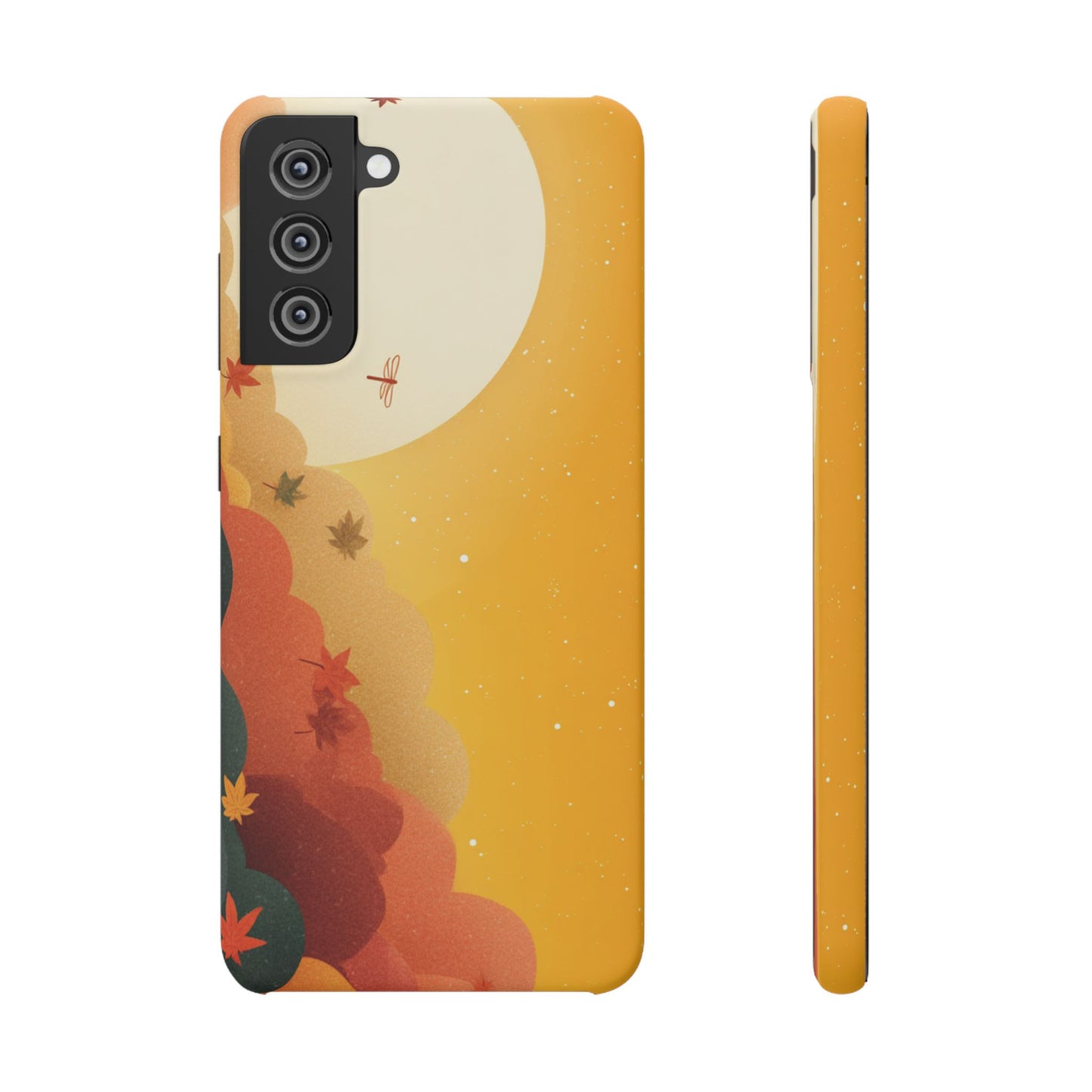 Autumn Sunset Snap Case, Fall Phone Cover, Nature-Themed Accessory, Gift for Her, Seasonal Aesthetic