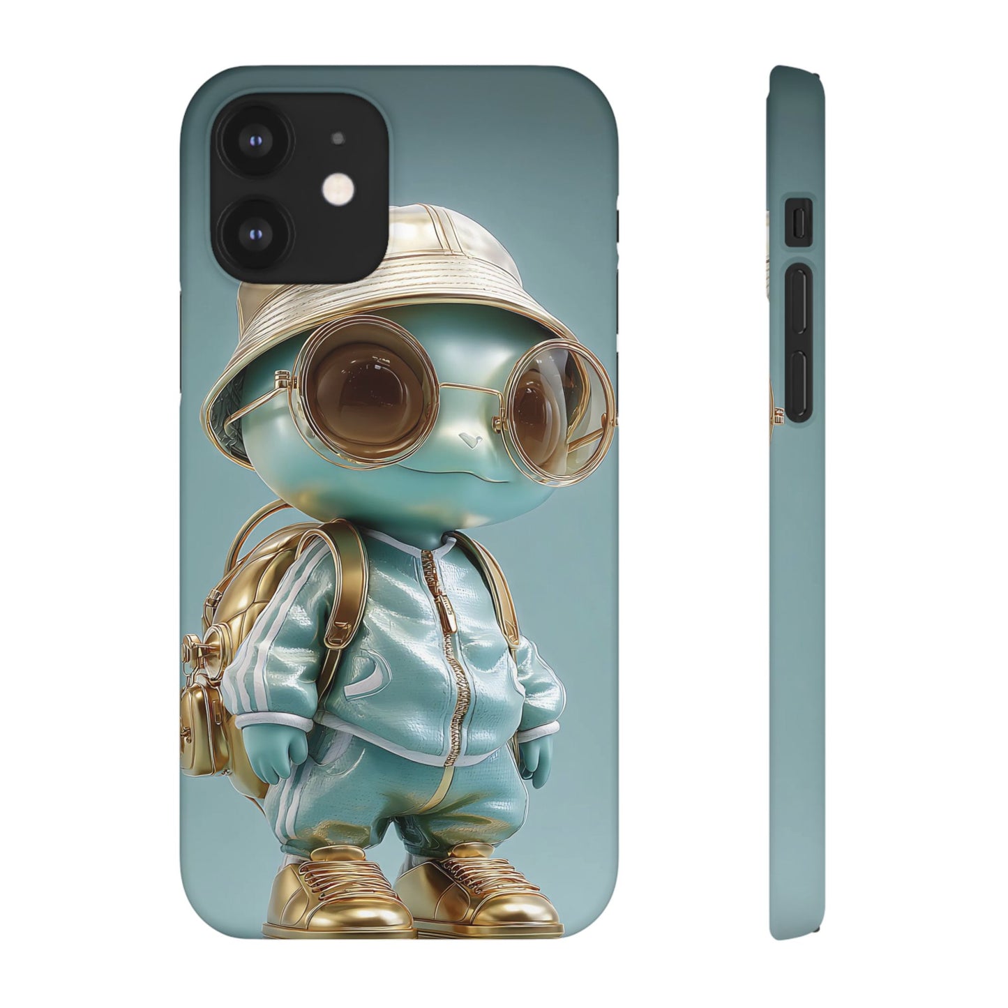 Trendy Character Snap Case for Phone, Cute Phone Cover, Gift for Kids, Cartoon Style Gadget Accessory, Fun Phone Protection